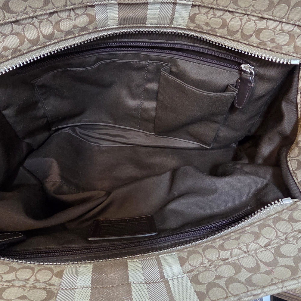 Coach LEGACY Signature Tote Bag - Picture 10 of 13
